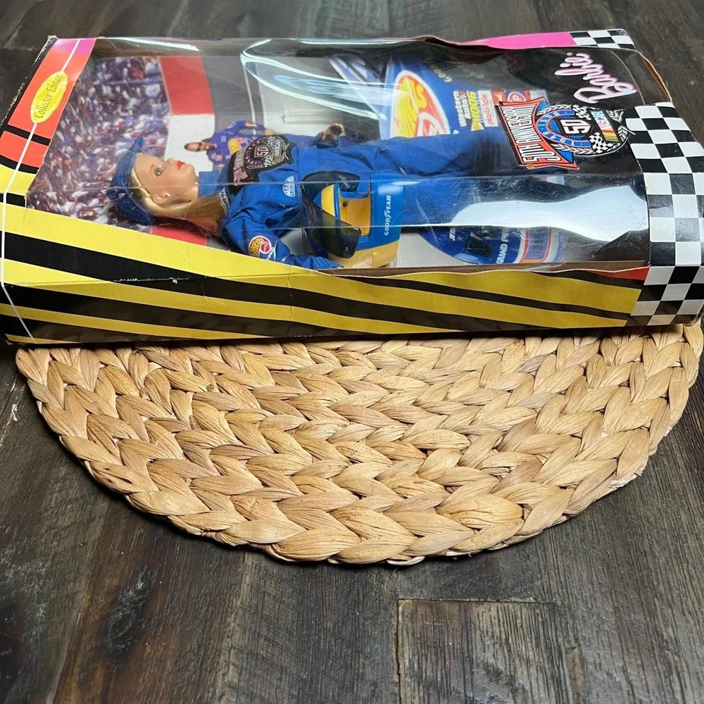 NASCAR 50th Anniversary Barbie Doll 1998 Collector Edition 20442 Mattel NIB